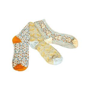 3 Pairs Women's/Teen Stretch Socks Nordic Design Warm Soft Casual Sports C34